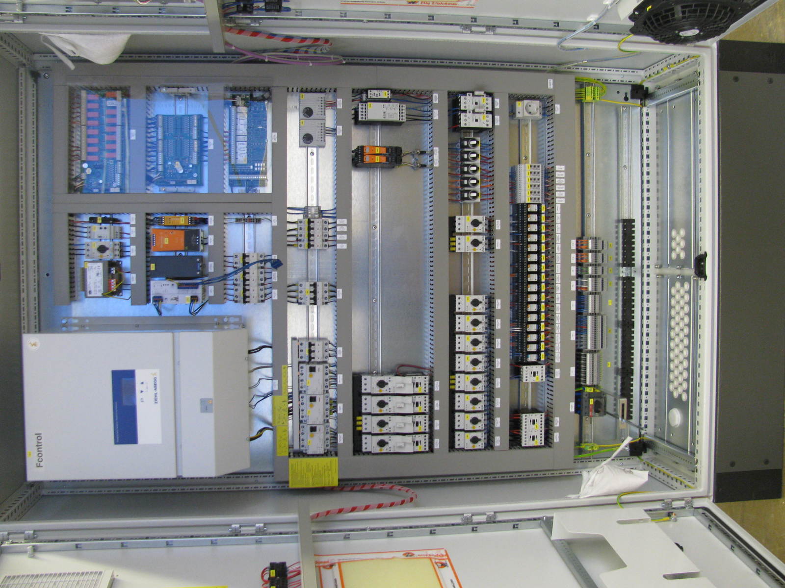 Control cabinet manure drying tunnel OptiSec house 4-5, 8t